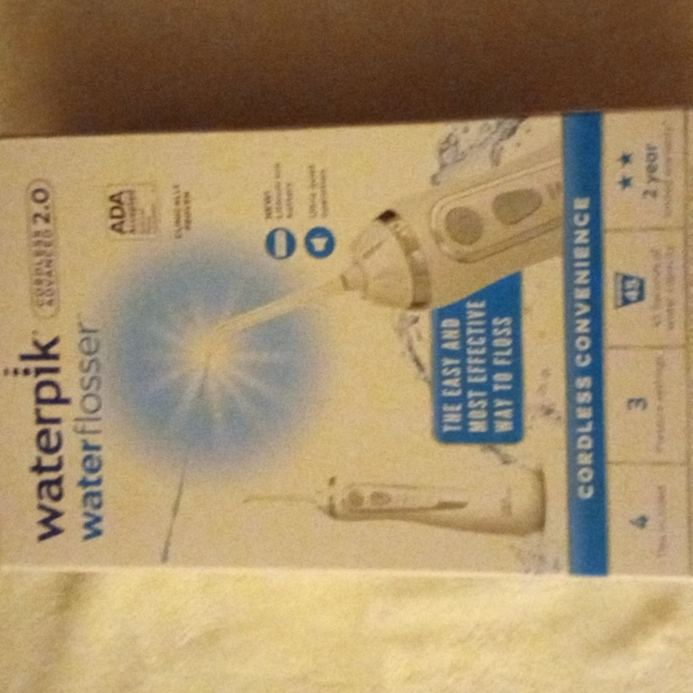 Waterpik waterflosser cordless advanced 2.0
